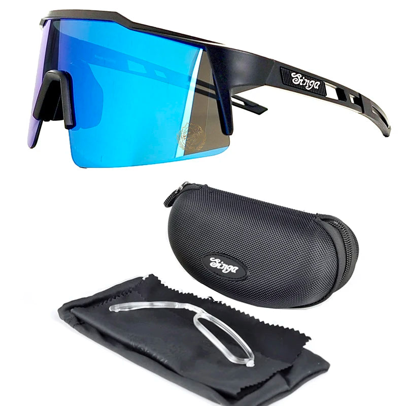 Photochromic Cycling Sunglasses UV400 Sports Bike Eyewear