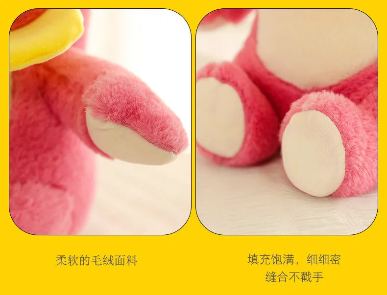 Sunflower Fairy Strawberry Bear Plush Stuffed Doll Toy