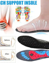 1 Pair Foot Massage Magnetic Insoles, EVA Massage Comfort Insoles with Foot Therapy Unisex for Blood Circulation Stress Relief