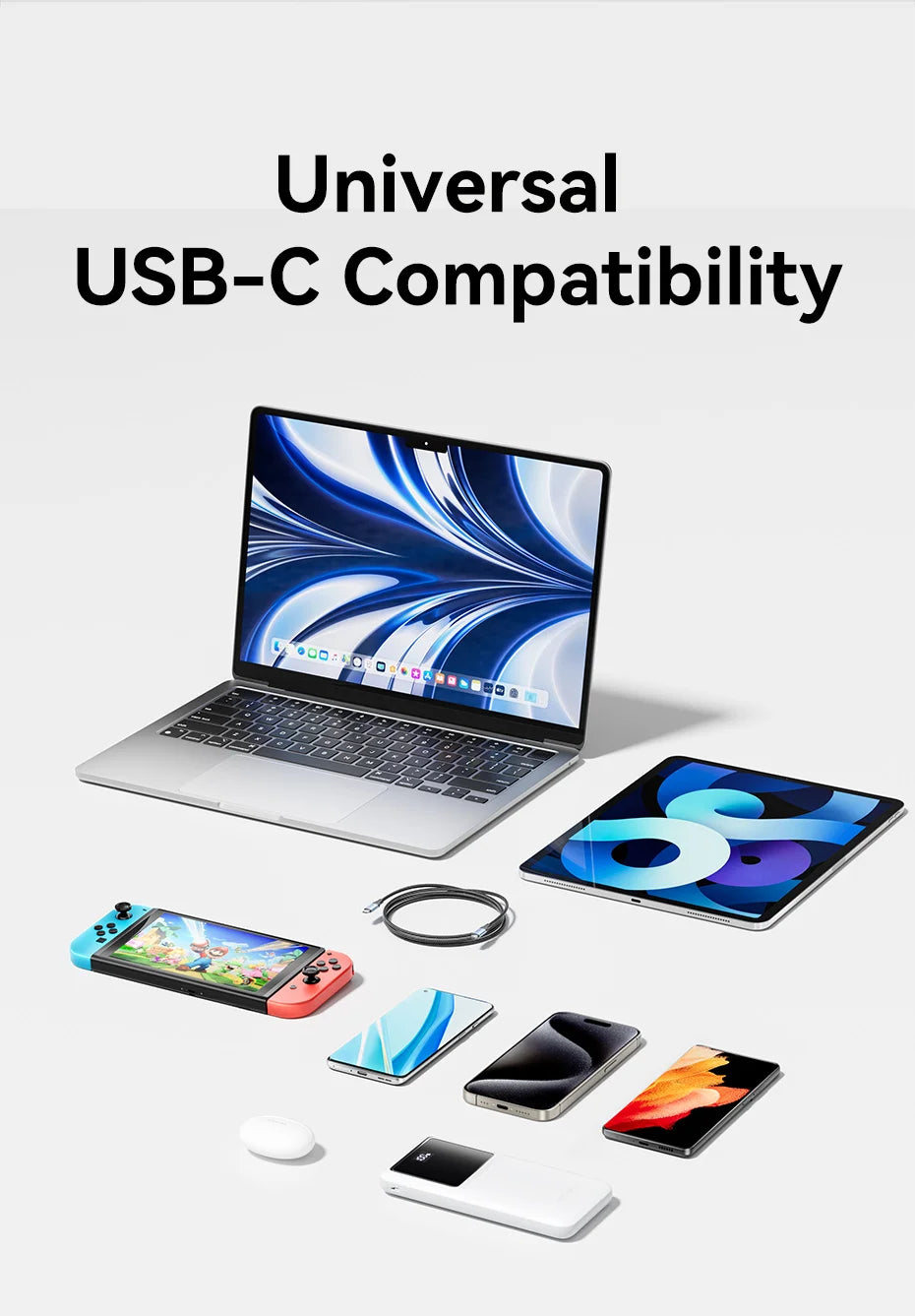 240W USB C to Type C Cable PD3.1 Fast Charging USB C to C Data Cable for MacBook iPhone 16 15 Samung Fast Charging Wire