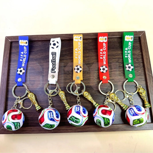 2026 Football Trophy Keychain Soccer Fan Collectible Bag Charm