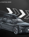 1:32 Scale RS6 RS7 Car Model Toy Alloy Diecast Doors Opened Simulation Sound Light Pull Back Vehicle Models Ornaments Boys Gifts