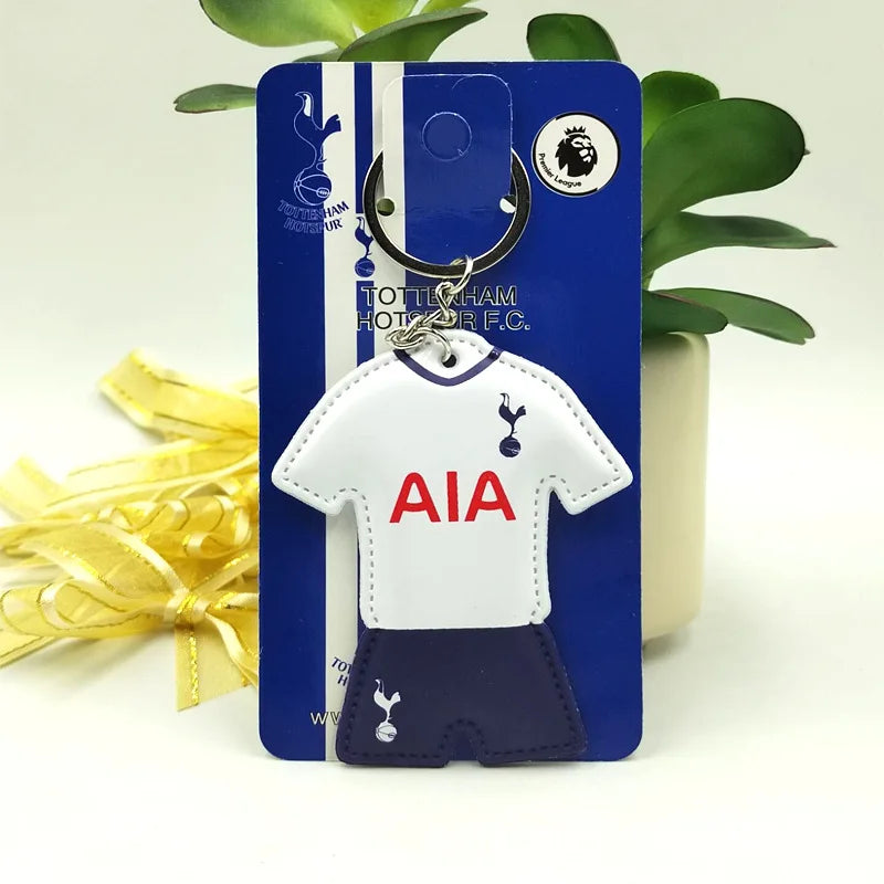 Football Jersey Keychain Soccer Team Shirt Bag Charm Sports Souvenir