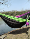 Portable Large Hammock 300x200cm Beach Hanging Bed for Camping Gear outdoor Swings Nylon Parachute Double Person Travel