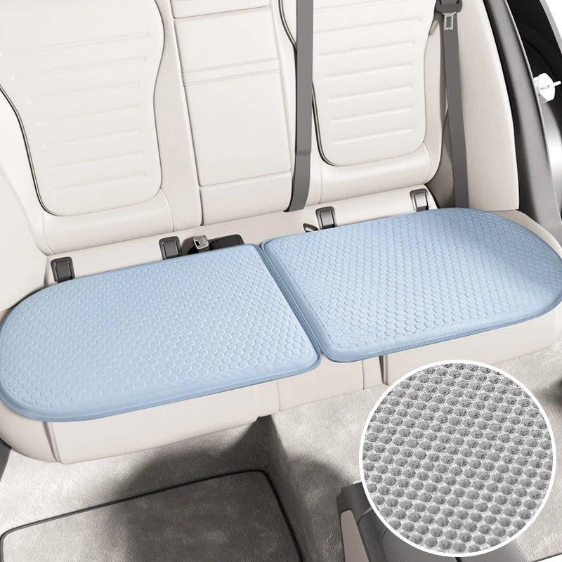 Summer Car Seat Covers TPE Cold Gel Seat Pad 3D Honeycomb Cool Seat Cushion Anti-Slip Auto Seat Covers Cooling Seat Mat