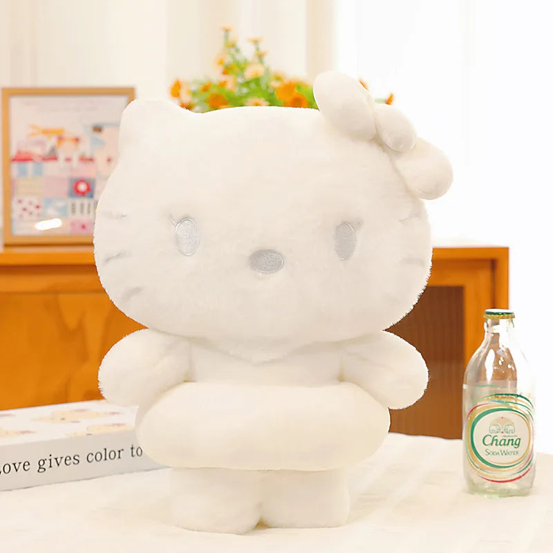 Sanrio Style Tie Dye Plush Doll Pillow Soft Stuffed Toy