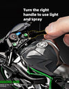 1:9 Kawasaki H2R With Spray Alloy Die Cast Motorcycle Model Toy Vehicle Collection Sound and Light Off Road Autocycle Toys Car