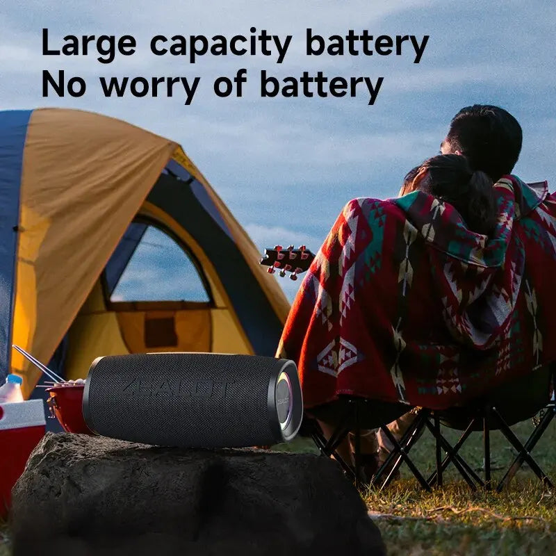 Bluetooth Speaker 40W Output Power Bluetooth Speaker with Excellent Bass Performace IPX6 Waterproof Camping Outdoor