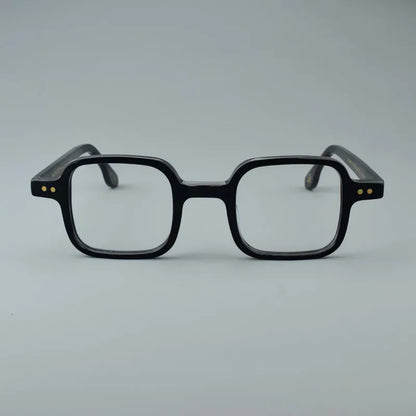 Vintage Acetate Glasses Frame Square Prescription Myopia Eyeglasses Frame Retro Luxury Brand Designer Spectacles