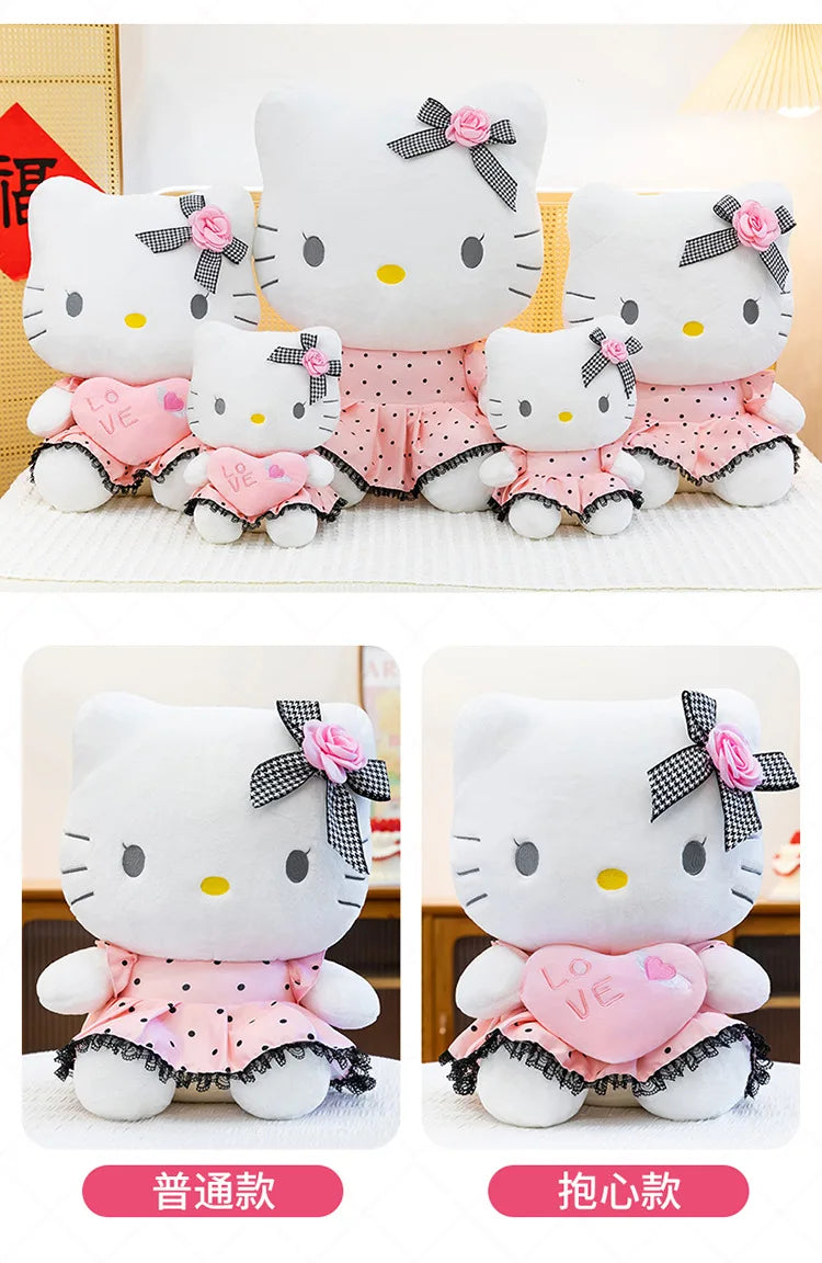 Cute Cat Character Plush Stuffed Doll Toy