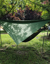 Portable Outdoor Camping Hammock with Mosquito Net and Canopy High Strength Parachute- Fabric Hanging Bed Hunting Sleeping Swing
