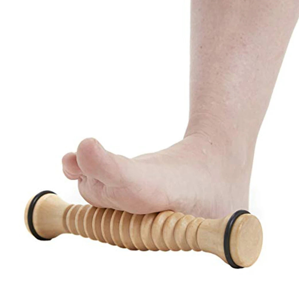 Wooden Foot Roller Foot Massager Roller Acupressure Foot for Relieving Plantar Fasciitis,Foot Arch Pain,Myofascial Pain Syndrome