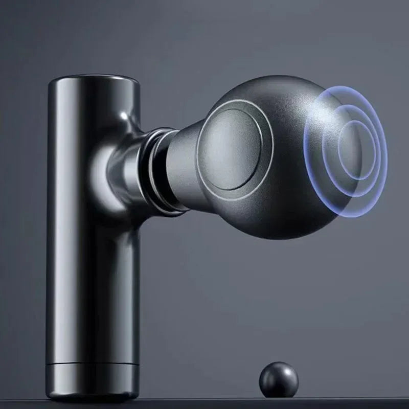 Mini Massage Massage LCD Screen 6 Heads  Muscle Massager Portable Electric Fascia  for Neck Foot Body Fascia