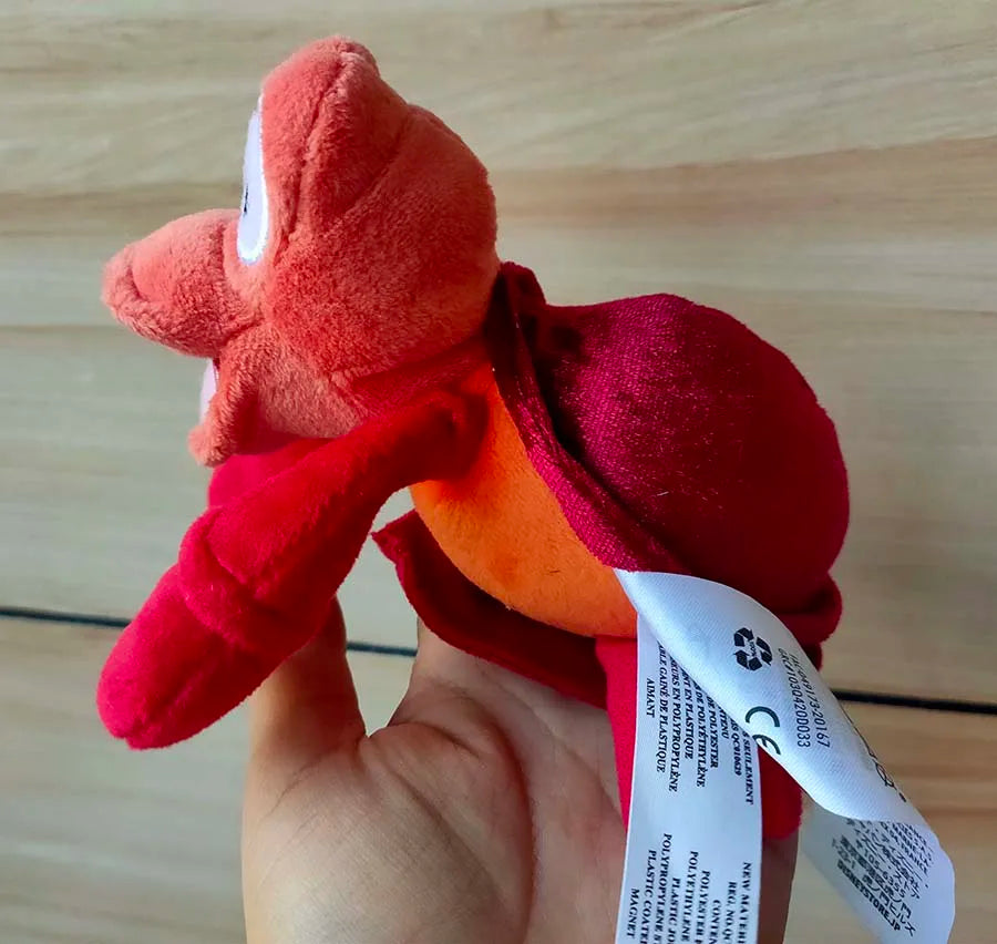 Disney Parks Sebastian Little Mermaid Magnetic Shoulder Pal 5" Plush Doll