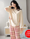 Women’s 2-Piece Pajama Set – Long Sleeve Top & Pants, Loose & Comfortable Winter Loungewear