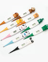 1pc  Cartoon Digital Thermometer Oral Armpit Flexible Tip Waterproof Cute Design Frog Cow Rabbit Bear Duck Rabbit Panda Cow