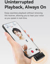 Wireless Microphone Lavalier MIC for iPhone 16 15 Pro（Max） Camera Sound Recording Real-time Monitoring  J12 Upgrade