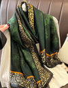 Women Summer Silk Scarves Shawl Lady Wrap Soft Female Echarpe Designer Beach Stole Bandana foulard muffler