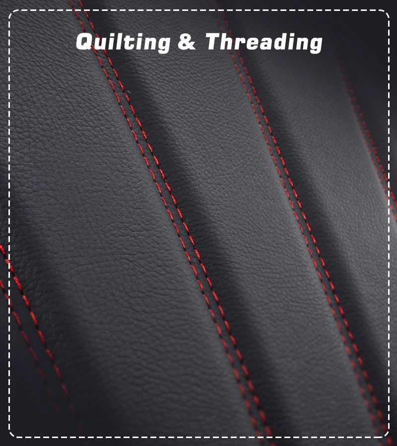 Karcle Car Seat Cover PU Leather Car Seat Cushion Breathable Auto Chair Cushions Pad Mat Universal Durable Four Seasons Pad Mat