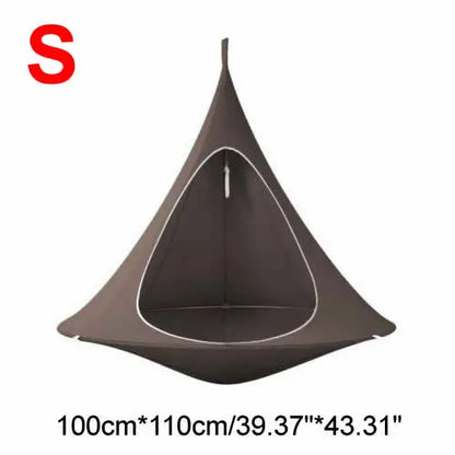 Outdoor Travel Camping Hanging Tree Hammock Indoor Children's Play Swing Hanging Chair Waterproof Tent