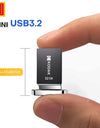 KODAK USB3.2 Flash Drive K113 Metal Pendrives High Speed 140MB/s 32GB 64GB 128GB MINI Key Pen Drive for Car Laptop