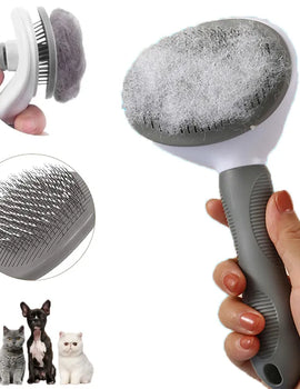 Pet Hair Remover Dog Brush Cat Comb Animal Grooming Tools Dogs Accessories Cat Supplies Stainless Steel Beauty Massage Comb