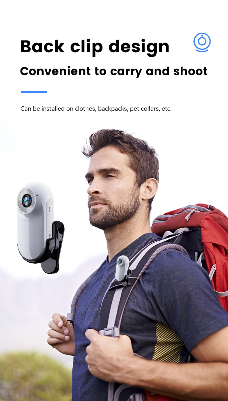 1080P Thumb Camera Portable Mini Action Camera megnetic Attraction Helmet Cam Pet Sport Video Recorder 0.96 Inch Display Bodycam