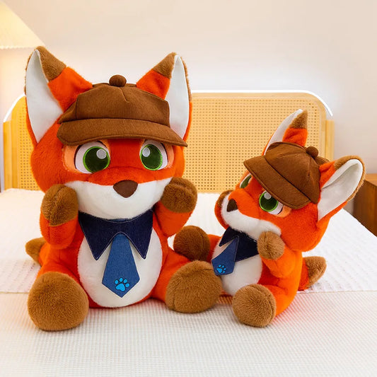 Cute Fox Character Plush Stuffed Doll Toy
