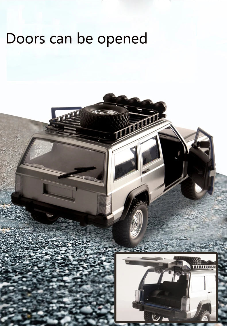112 Scale Four Wheel Drive RC Cherokee Climbing Car