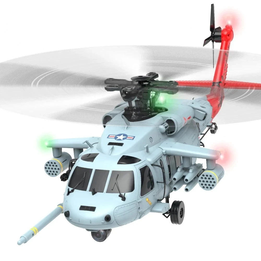 Remote Control Naval Military Helicopter With GPS Positioning