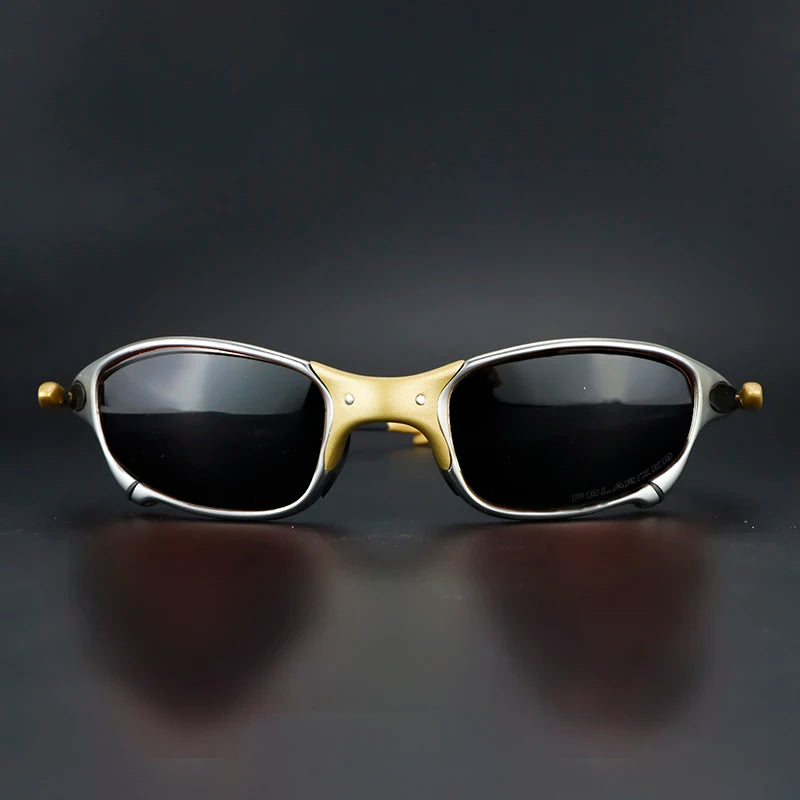 Polarized Metal Cycling Sunglasses UV400 Riding Eyewear