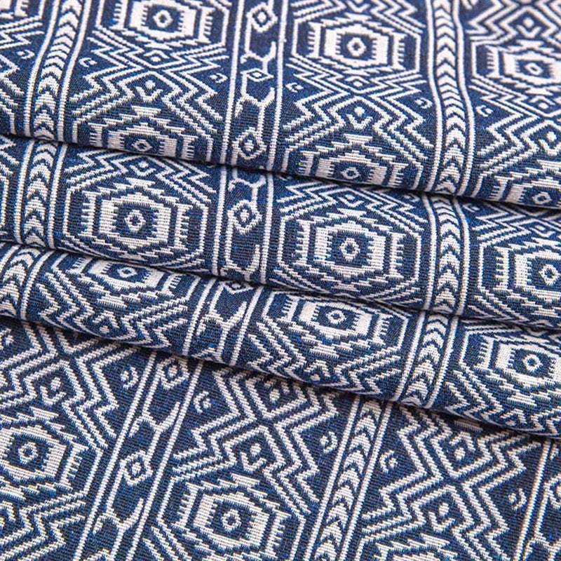 Thicken Cotton Linen Fabric, Ethnic Fabric, Polyester Printed Cloth, Pillow, Curtain Decorative Cloth, DIY Handmade, 20Colors