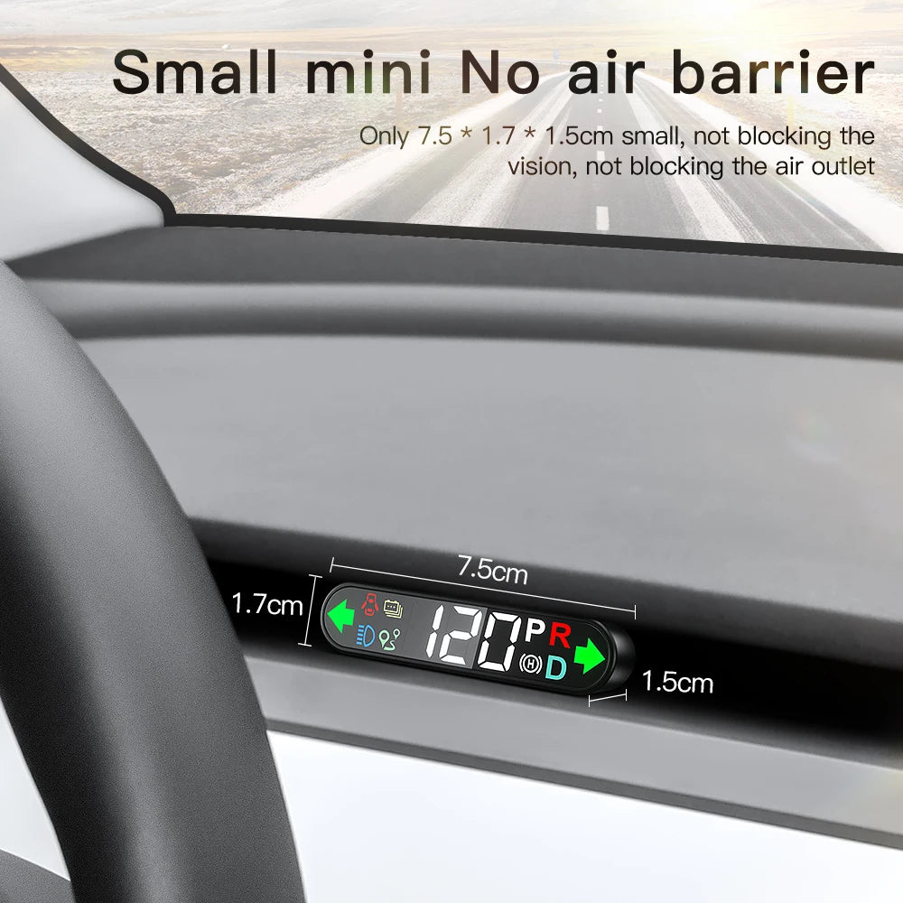 HUD Head-up Display For Tesla Model 3 Model Y Dedicated Head-up Display Speedometer For TESLA Car Model3 ModelY Accessiores