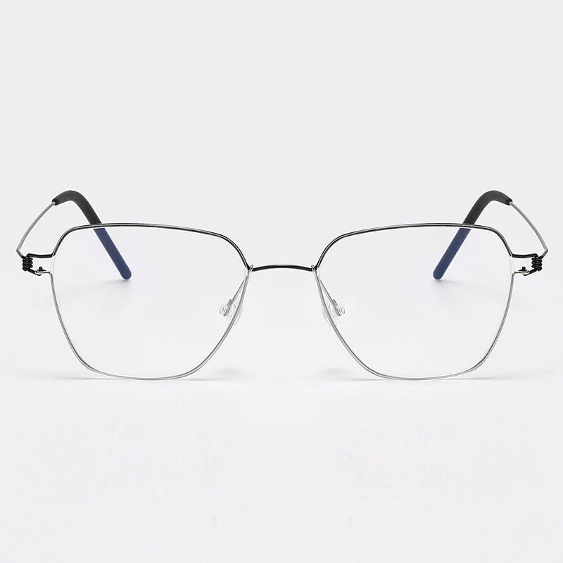 Polygon Titanium Screwless Ultralight Eyeglasses Frame