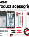 6000 Counts Digital Smart Multimeter Transistor Testers True RMS Auto Electrical Capacitance Meter Temp Resistance
