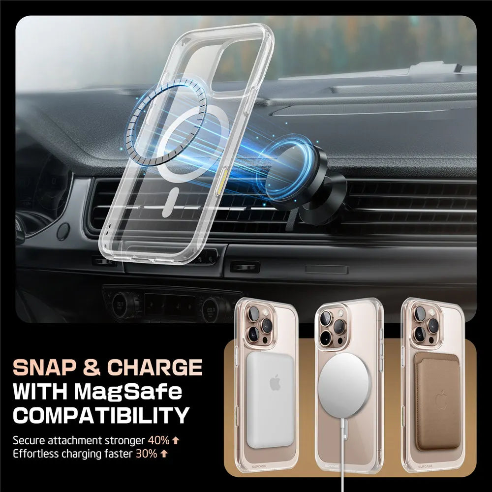 For iPhone 16 Pro Max Case with Camera Control Capture Button UB Mag Slim Shockproof  MagSafe Phone Case Cover