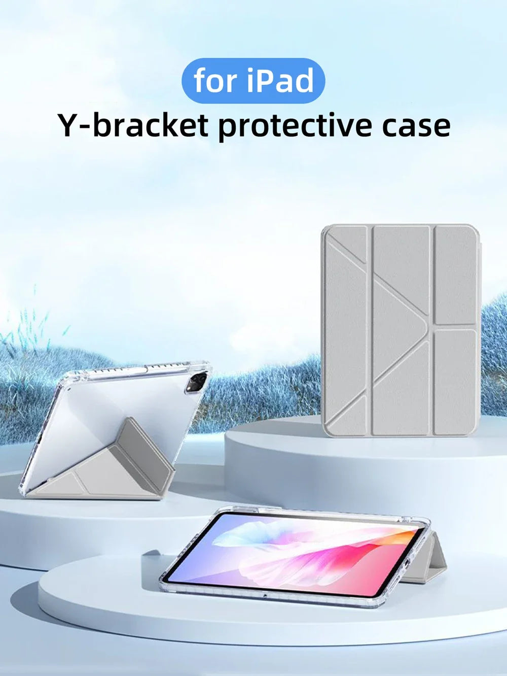 Clear Case For iPad Pro 11 iPad 10.2 7th 8th 9th 10th Gen Cover iPad Air 6 5 4 3 10.2 10.9 13 12.9 M2 M4 mini 6 7 8.3 Clear Case