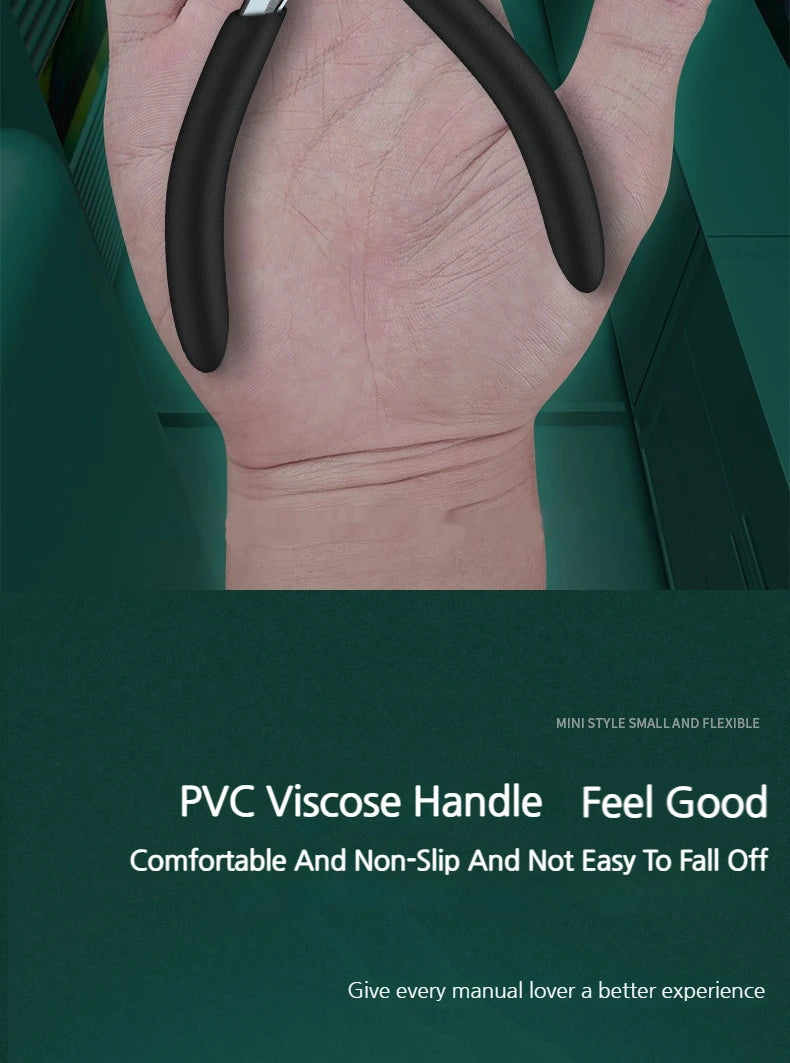 1pc Iron Wire Looping Jewelry Pliers, 6-in-1 Bail-Making Pliers, With Non-Slip Comfort Grip Handle, For Loops Making Tool