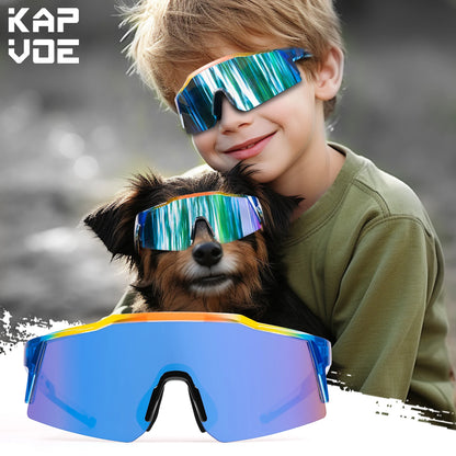 Glasses UV400 Bicycle Goggles Boys Cycling Glasses MTB Cycling Sunglasse