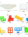 3D Tower Game Stacking Stack Building Blocks Balance Puzzle Board Assembly Brick Toys Children Psychomotor Balance Modules