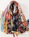 Bandannas Designer Scarf Luxury Scarves Woman Scarf Elegant Women's Shawls For Cotton Veils Bandana Brand
