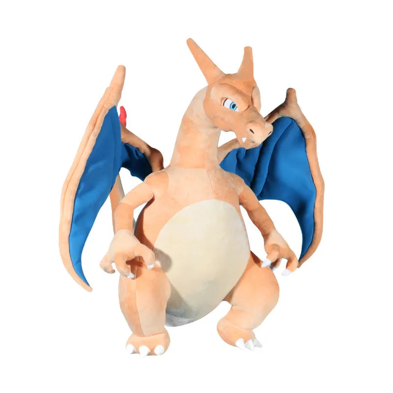 Giant Dragon Fire Monster Plush Doll Soft Anime Stuffed Toy