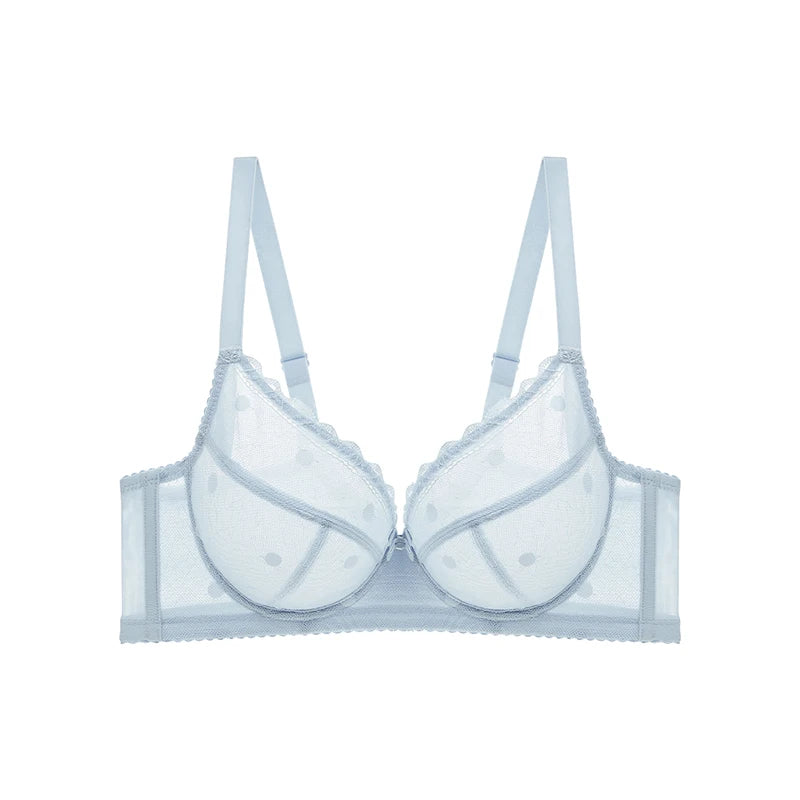 Womens Lace Underwire Minimizer Push Up Bra