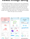 R02 Smart Ring Military Grade Titanium Steel Shell Health Monitoring IP68 & 5ATM Waterproof Multi-sport Modes