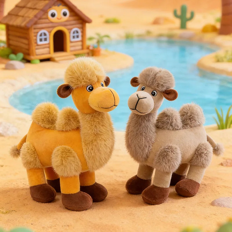Cute Desert Camel Plush Stuffed Doll Toy