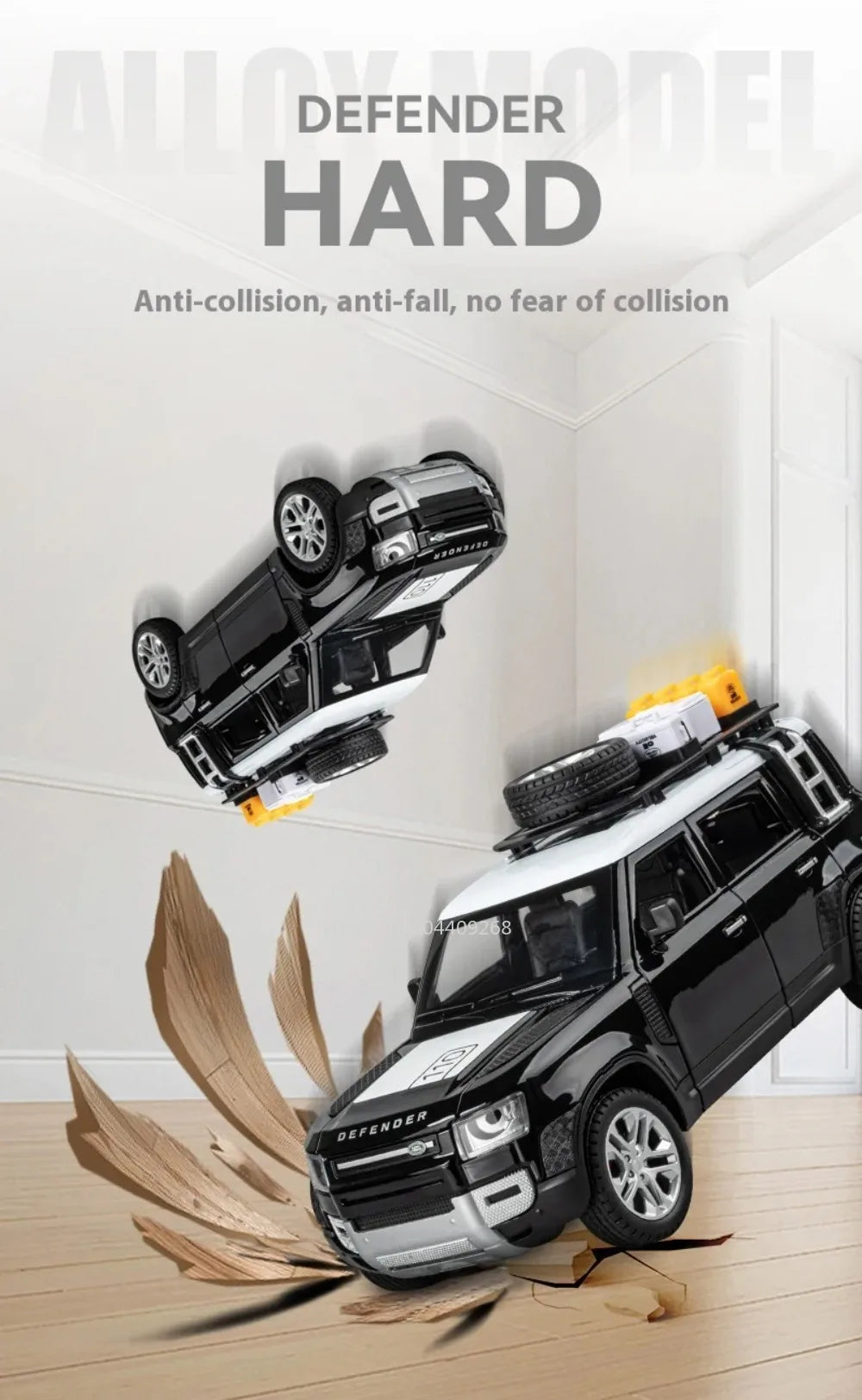 1:24 Land Rover Defender Range Rover Car Model Toy Alloy Diecast Sound Light SUV Off-road Vehicle Ornaments  Gifts