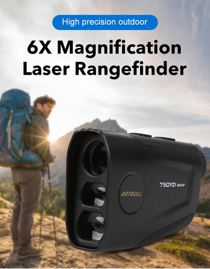 USB Type-C Rechargeable Laser Golf Rangefinder Hunting 1300 750 yard Telescope With Flag-Lock Vibration Distance Meter