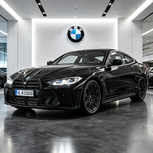 1 24 Scale BMW M4 G82 Supercar Diecast Pull Back Model Car with Sound and Light