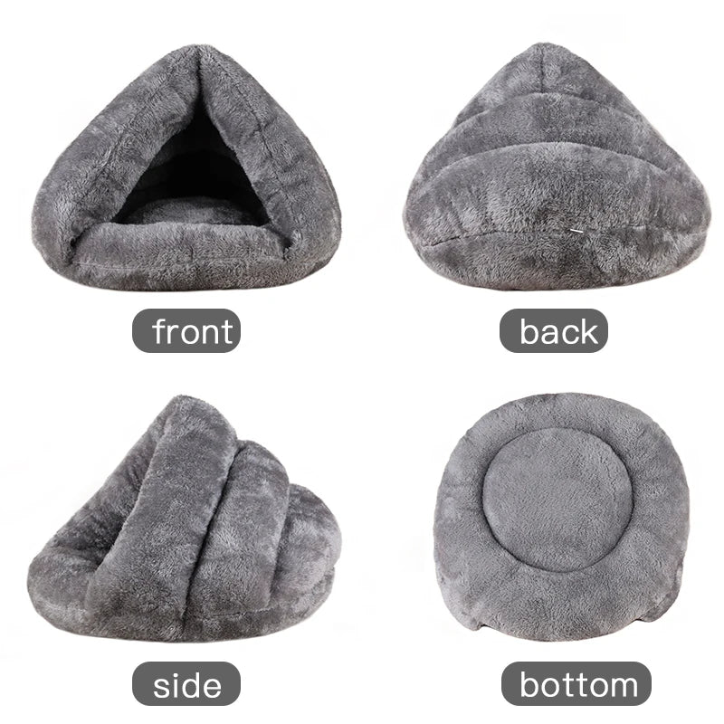 Washable Plush Pet Bed Sofa for Dogs and Cats