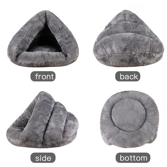 Washable Plush Pet Bed Sofa for Dogs and Cats